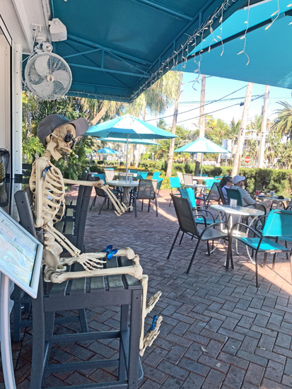 SoMo Point Bar skeleton - Key West Bar Hop #336
