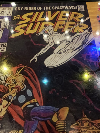 Retro Room comic Silver Surfer