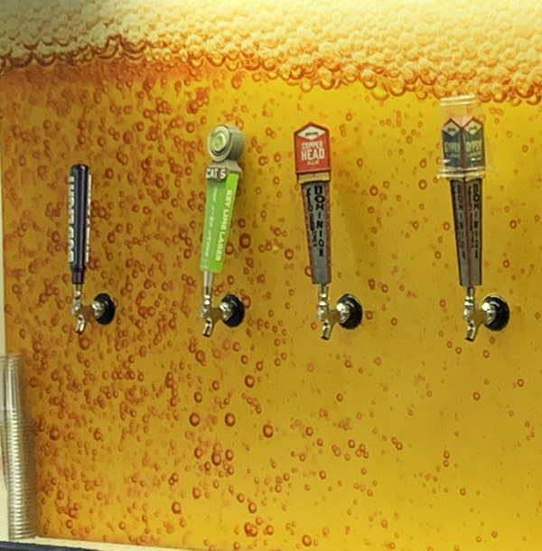 KW Amphitheater beer taps - Key West Bar Hop #348